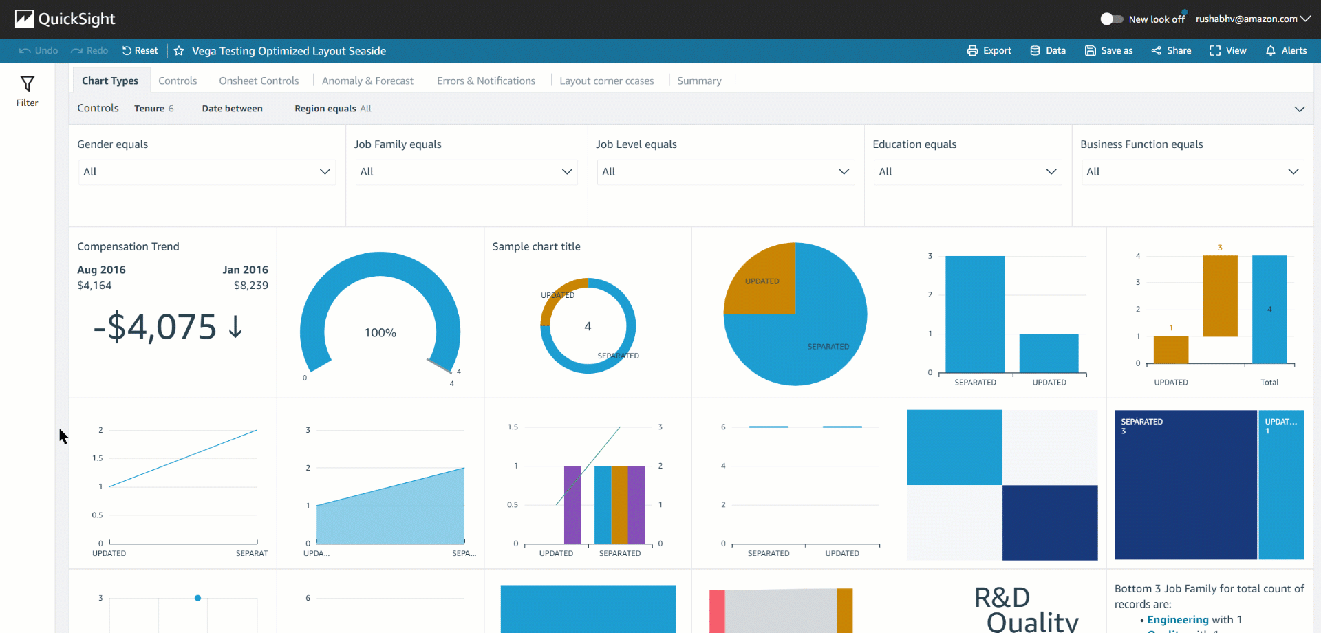 visual menu with the old look, where you needed to select the visual