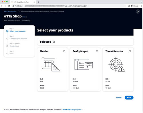 Microservice observability with Amazon OpenSearch Service part 1