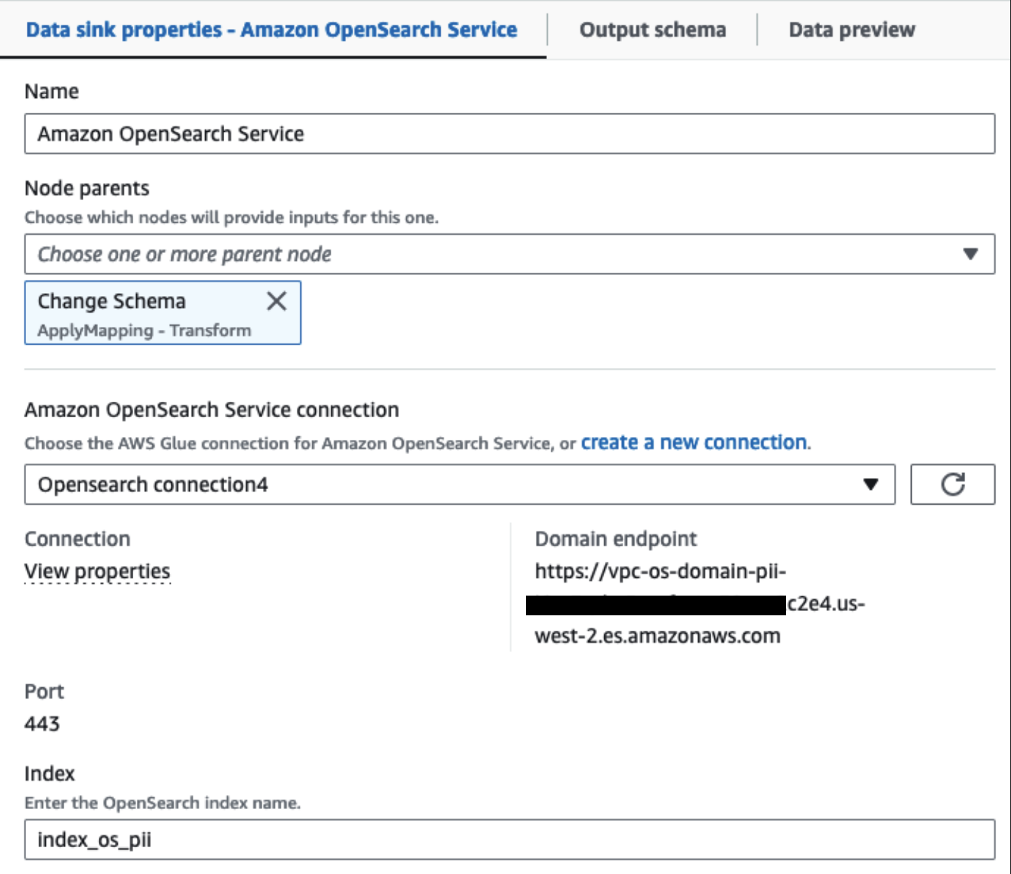 opensearch config