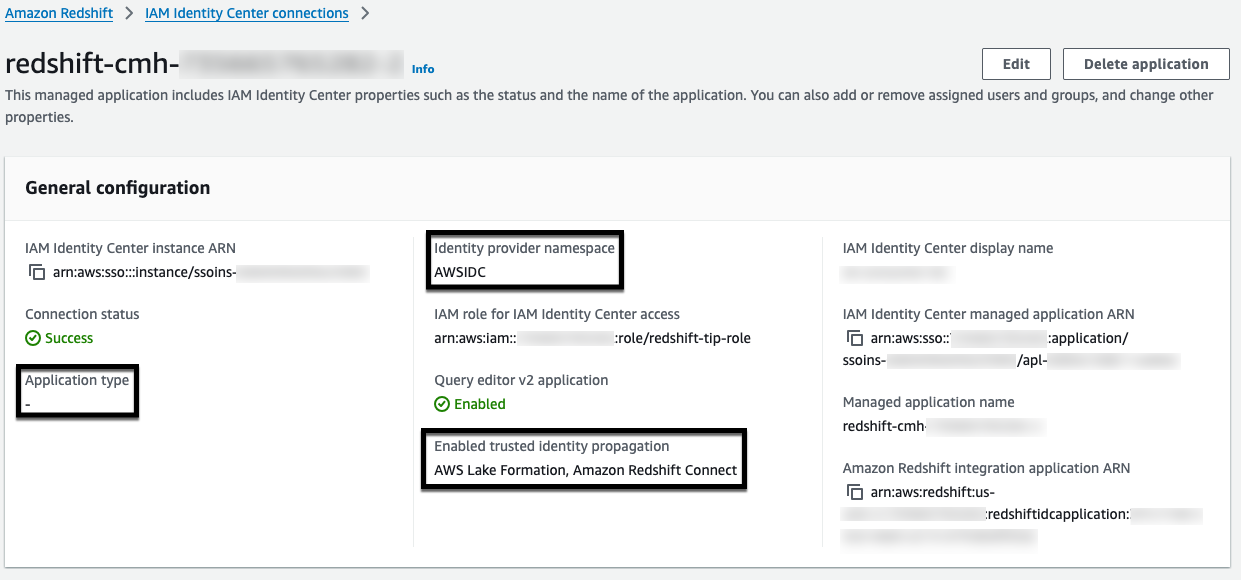 Figure 4: Data sharing consumer IDC connection