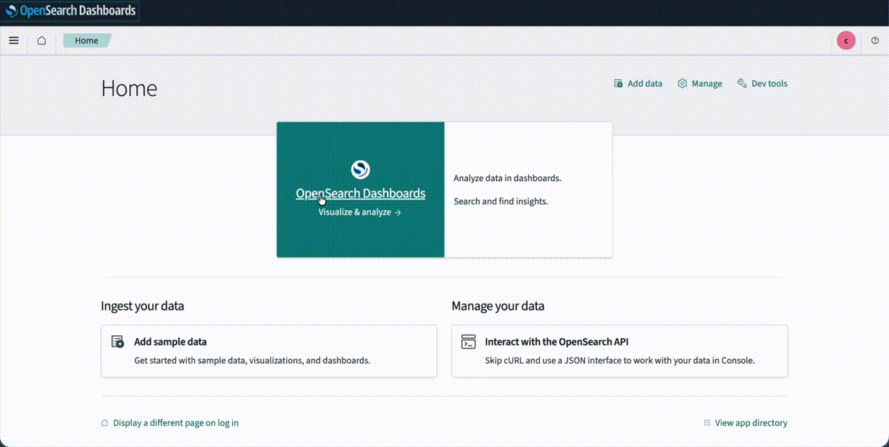 Animated demo of OpenSearch Dashboards Security plugin showing the ml_full_access role with the Mapped Users tab open and an IAM role being added as a backend role.