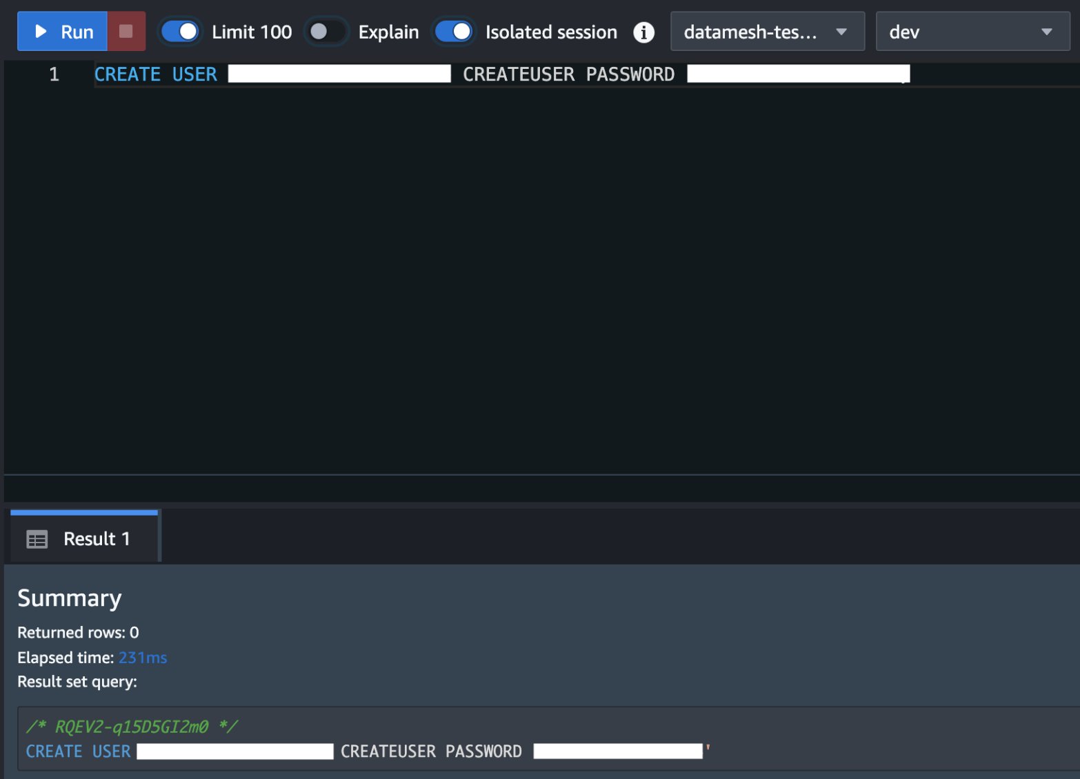 Tag key-value pairs configured on the Amazon Redshift cluster