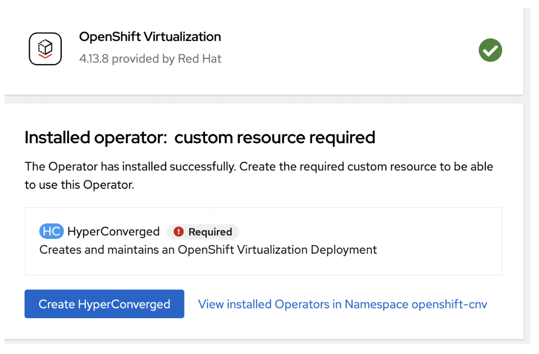 OpenShift Virtualization on Red Hat OpenShift Service on AWS (ROSA ...