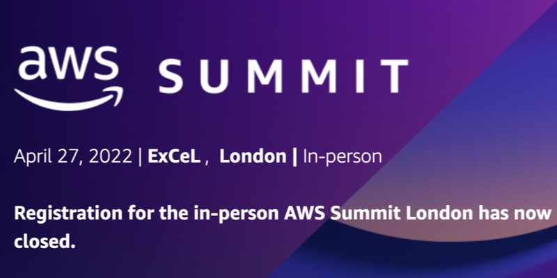 AWS Summit London - Thumbnail