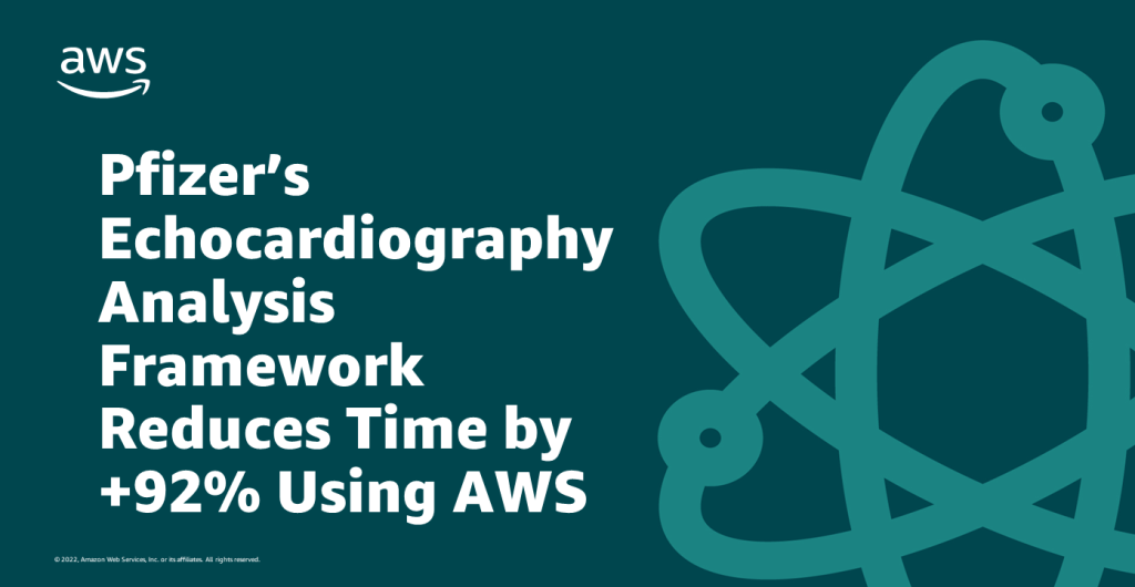 Pfizer’s Echocardiography Analysis Framework Reduces Time by +92% Using AWS