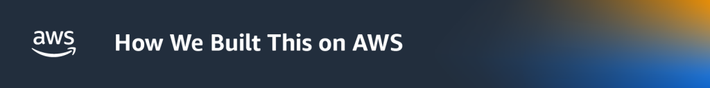 How we built this on aws banner image