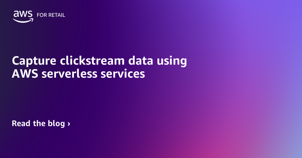 Capture Clickstream Data feature card