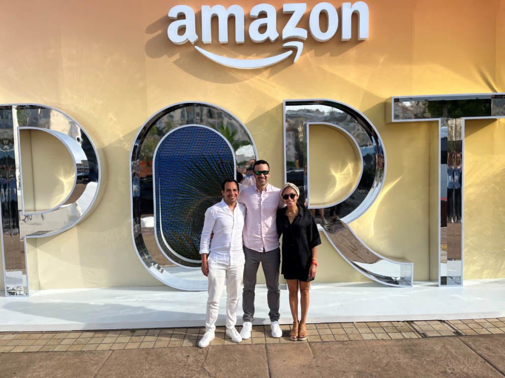 AWS Clean Rooms team at Amazon Port at Cannes Lions