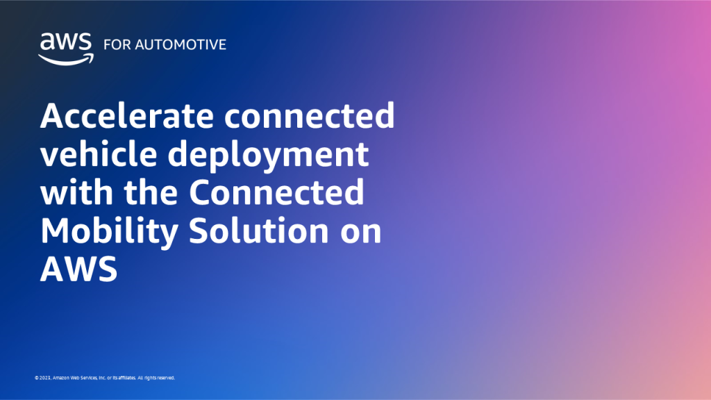 Accelerate connected vehicle deployment feature card