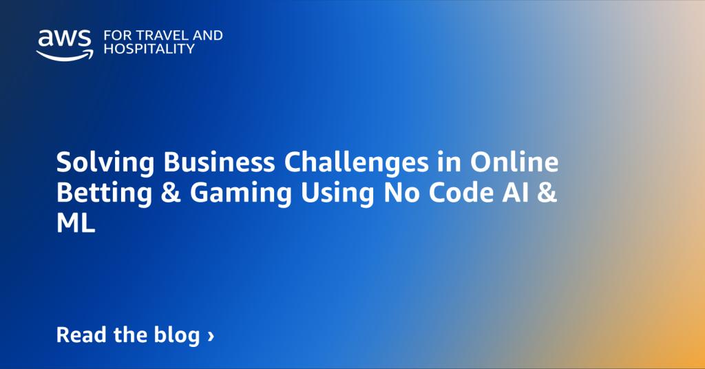 Solving Business Challenges in Online Betting & Gaming Using No Code AI & ML feature card