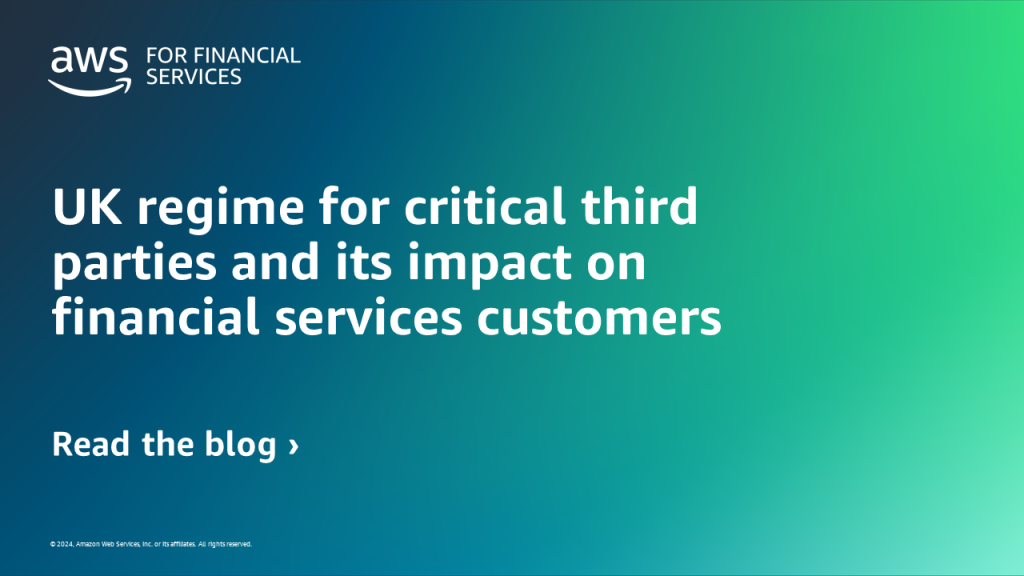 UK regime for critical third parties and its impact on financial services customers feature card