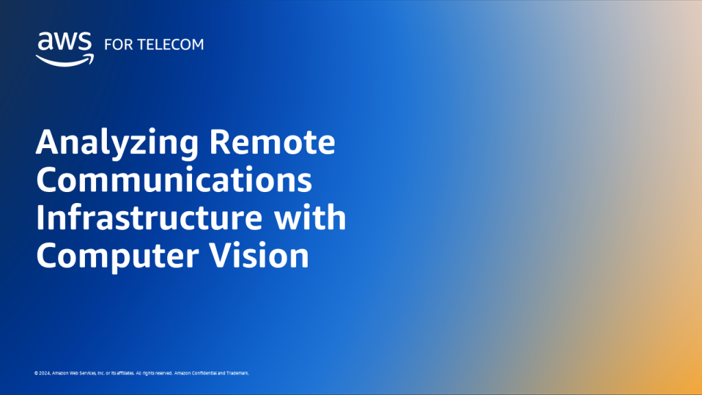 Analyzing Remote Communications Infrastructure with Computer Vision