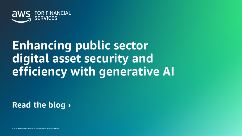 Enhancing public sector digital asset security and efficiency with generative AI