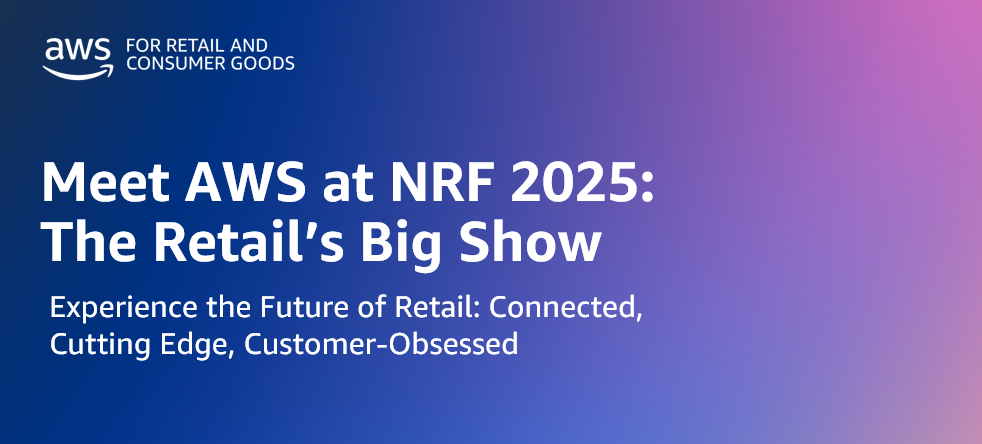 Meet AWS at NRF thumbnail image