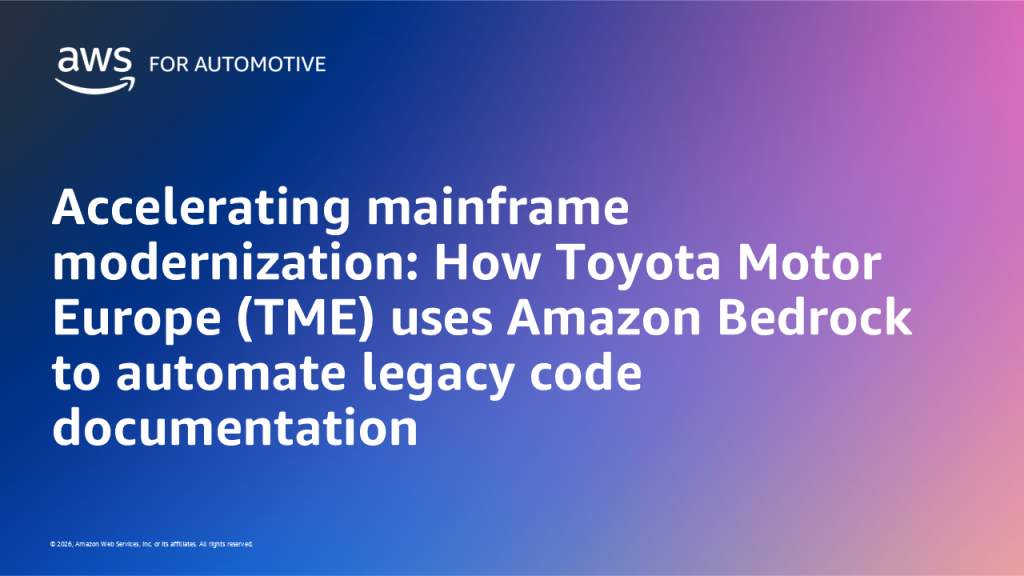 Accelerating mainframe modernization