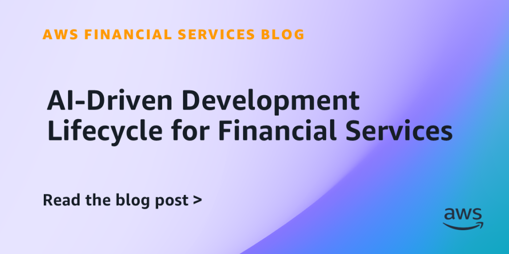 AI-Driven Development Lifecycle for Financial Services