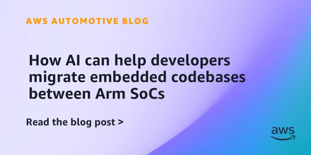How AI can help developers migrate embedded codebases between Arm SoCs