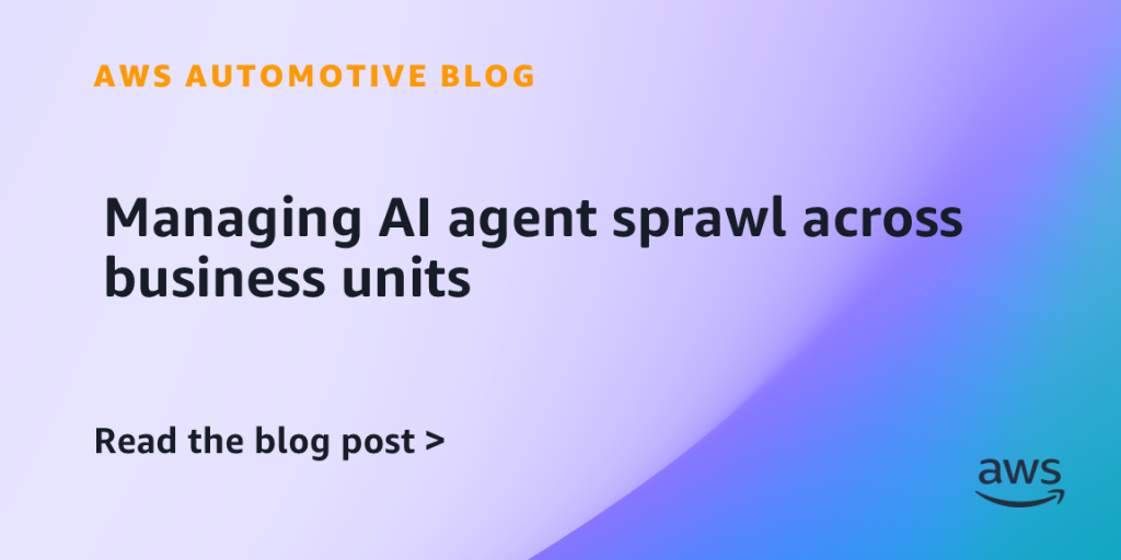 Managing AI agent sprawl across business units