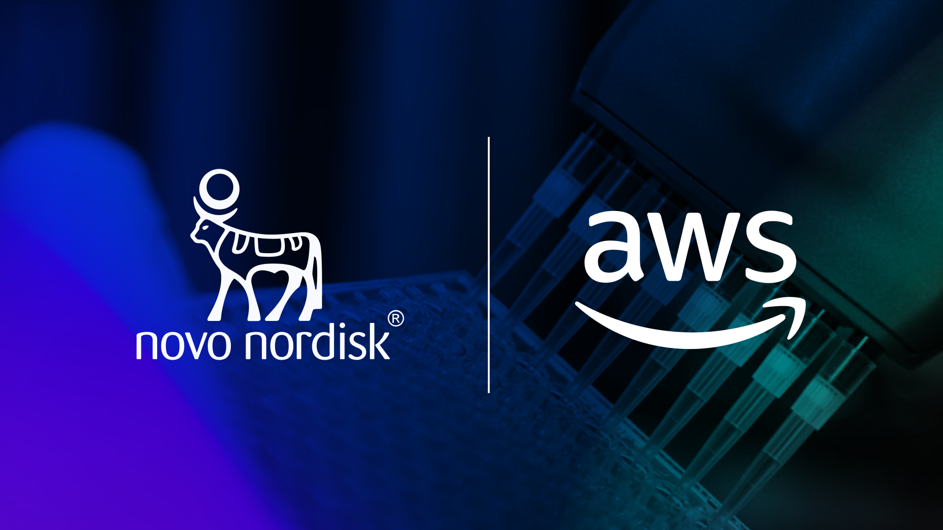 Nordisk and AWS logos