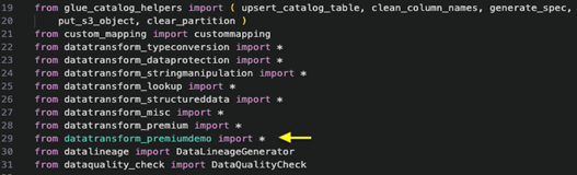 Figure 4 - Screenshot of updates to etl_collect_to_cleanse.py script
