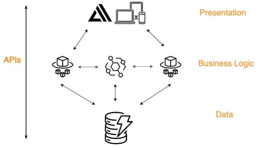 Figure 1: Monolithic Architecture Diagram