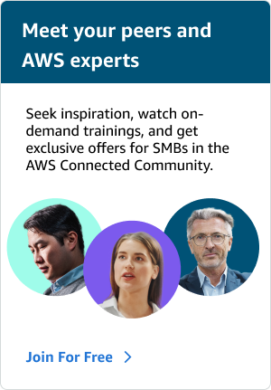 AWS Connected Community CTA