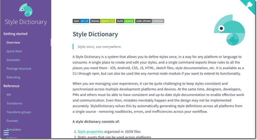 Style Dictionary documentation