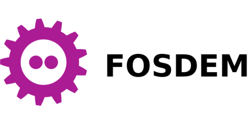 FOSDEM 徽标。