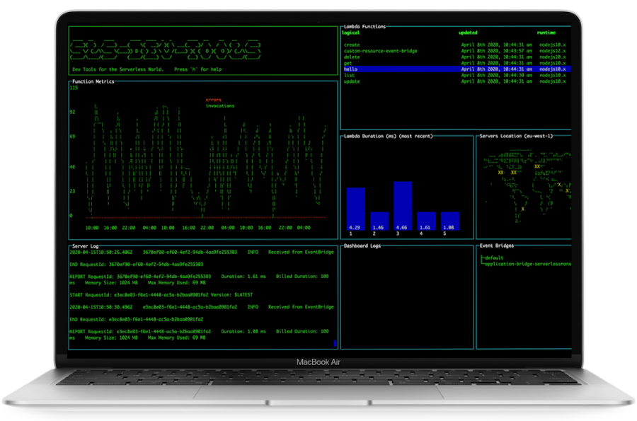 laptop with preview of what the tool looks like onscreen