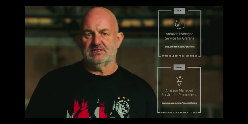 werner_ vogel reinvent keynote announcing Amazon Managed Service for Grafana
