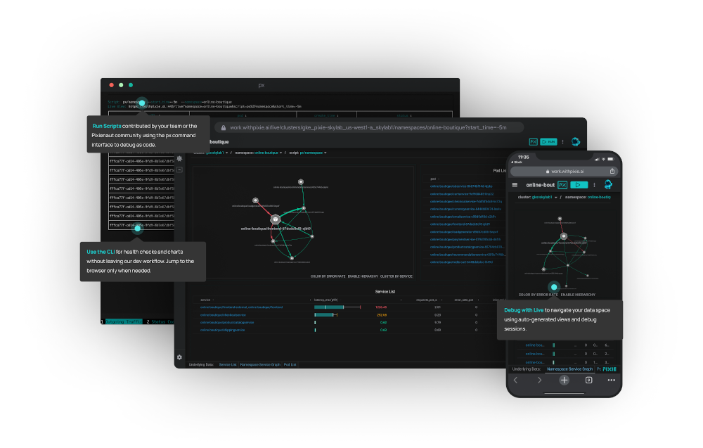 Image of Pixie Web and Mobile Console 