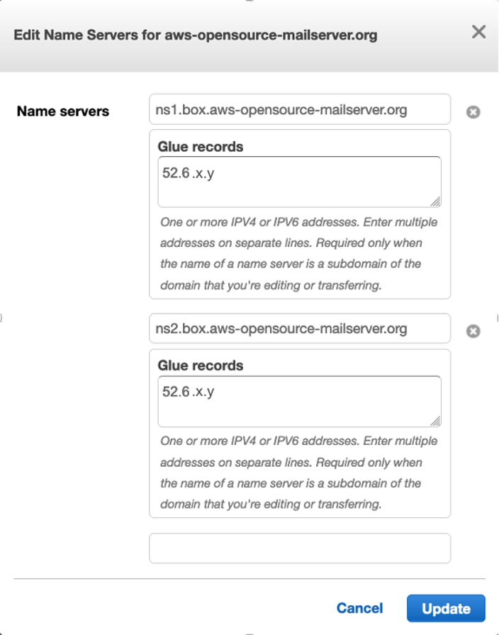 Edit DNS Record