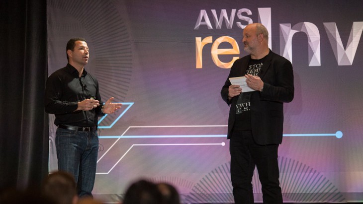 Werner Vogels speaking at AWS reInvent 2015