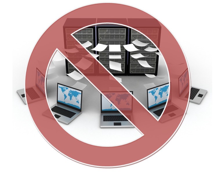 centralized data backup should not be promoted