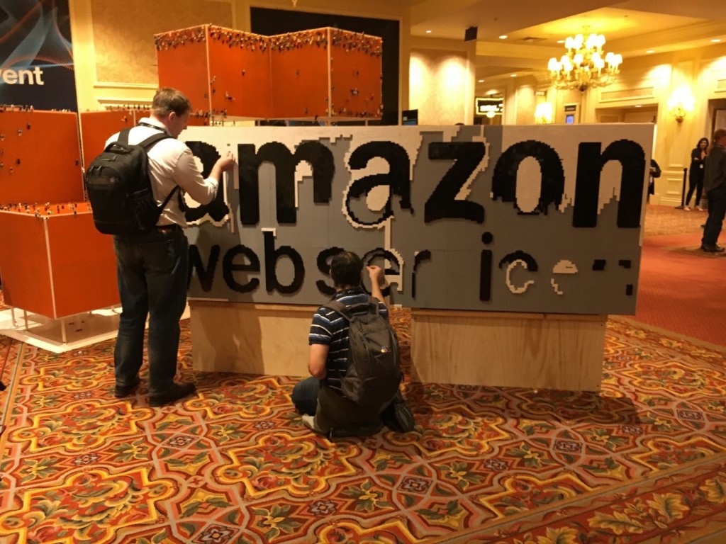 Lego reception AWS reInvent 2016