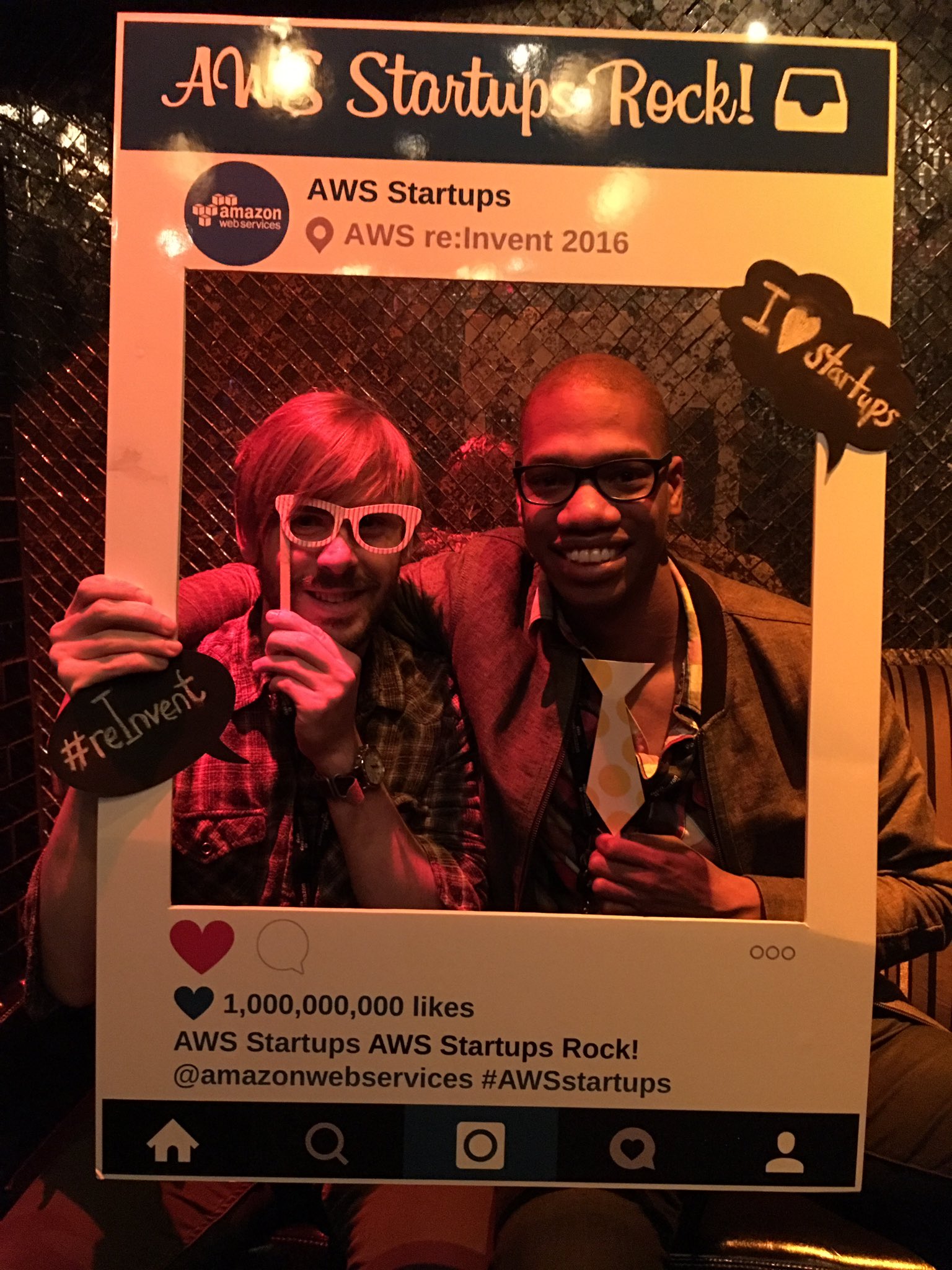 AWS Startups Mobile Photobooth reInvent 2016