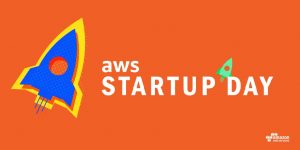 A logo for AWS Startup Day 