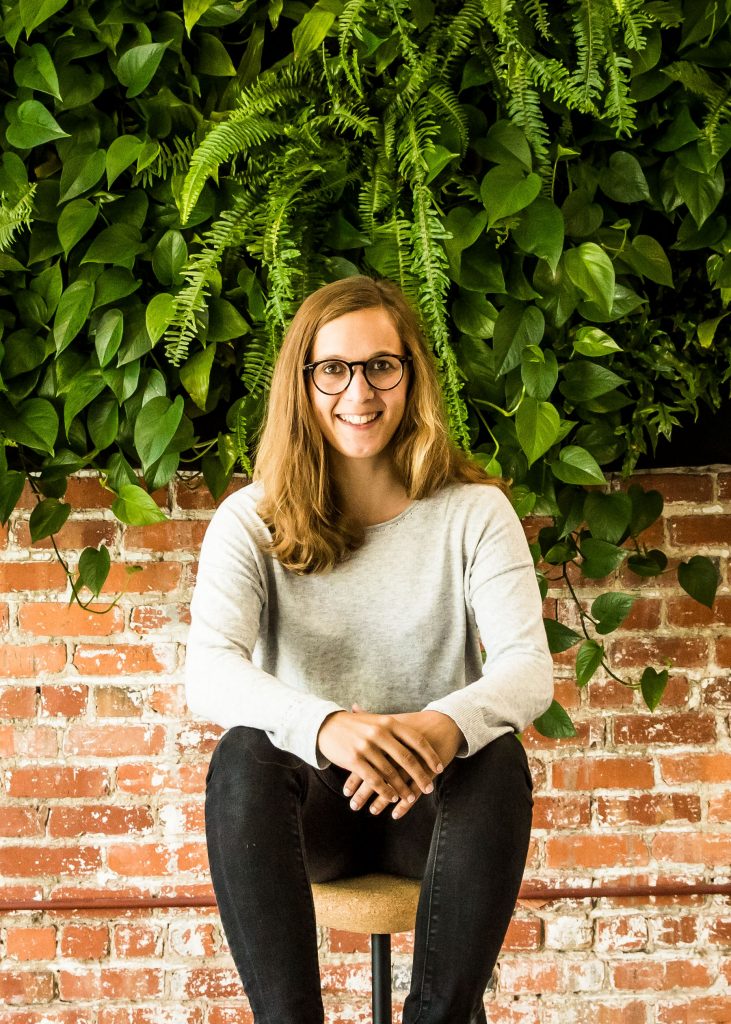 Mathilde Collin CEO and co-Founder of Front at the startup's San Francisco HQ. Collin went through Y Combinator in 2014.