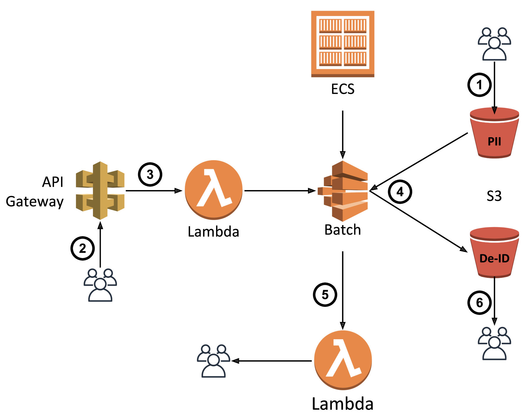 Diagram Batch Health Data Datavant