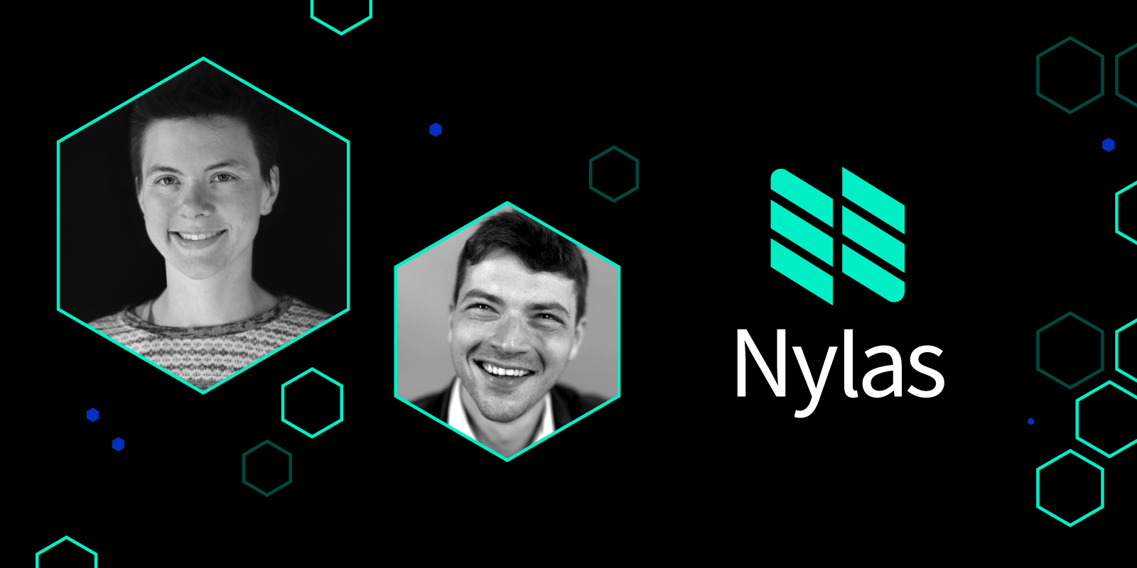 headshot of Nylas CTO and cofounders