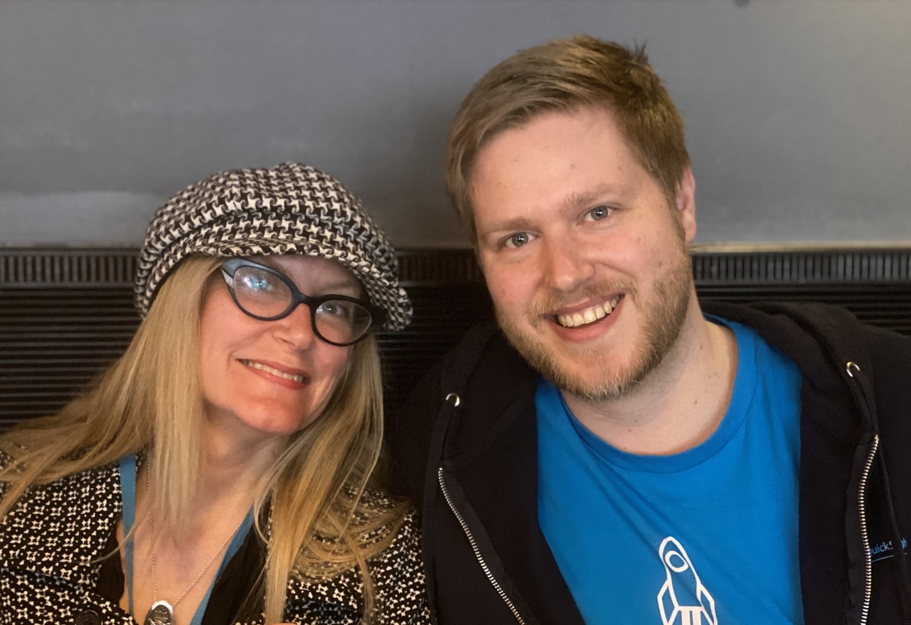 Kristin Mandia (Community Manager) and Nico Niemann (Community Expert)