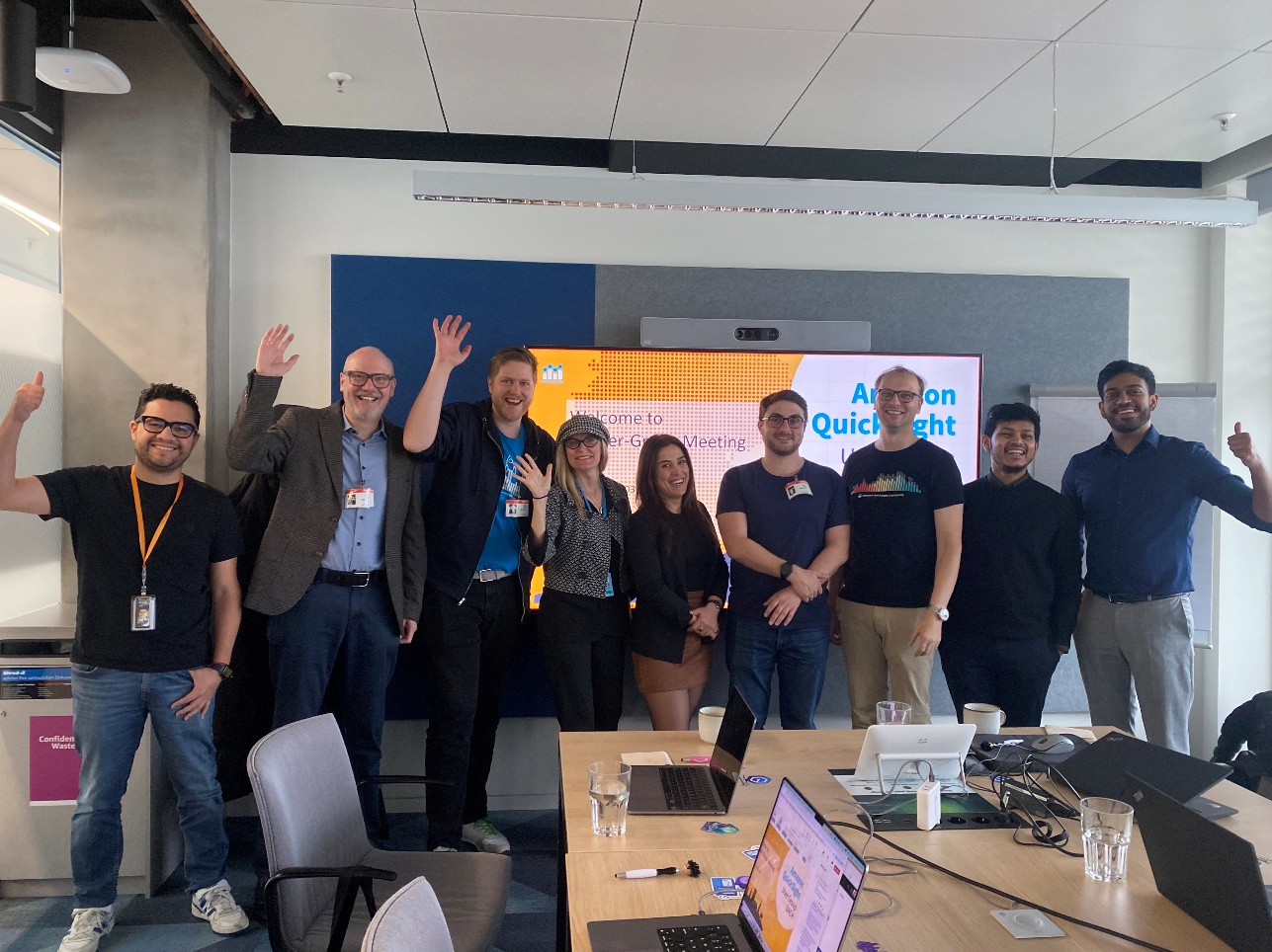 Leaders and presenters gather at the DACH User Group Meetup in Munich, led by Woodmark Consulting