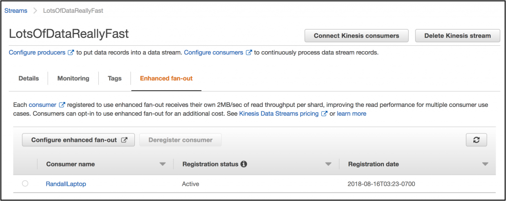 Amazon Kinesis Data Streams 推出增强扇出功能和http 2 数据检索api功能 亚马逊aws官方博客