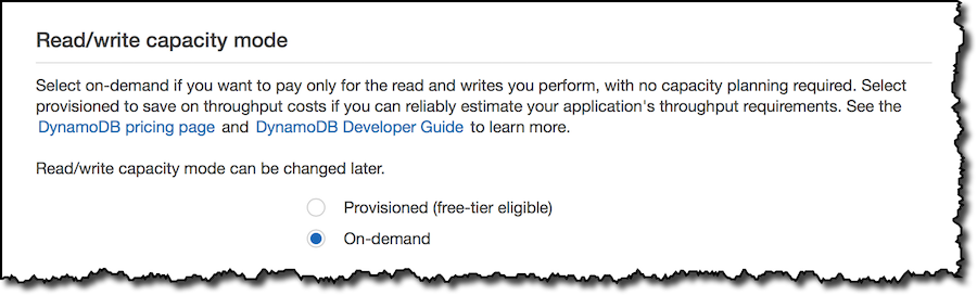 Amazon DynamoDB On-Demand – No Capacity Planning and Pay-Per-Request Pricing