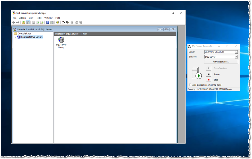 Run cmd.exe as a child process to the EMP compatibility package engine -  AWS End-of-Support Migration Program (EMP) for Windows Server