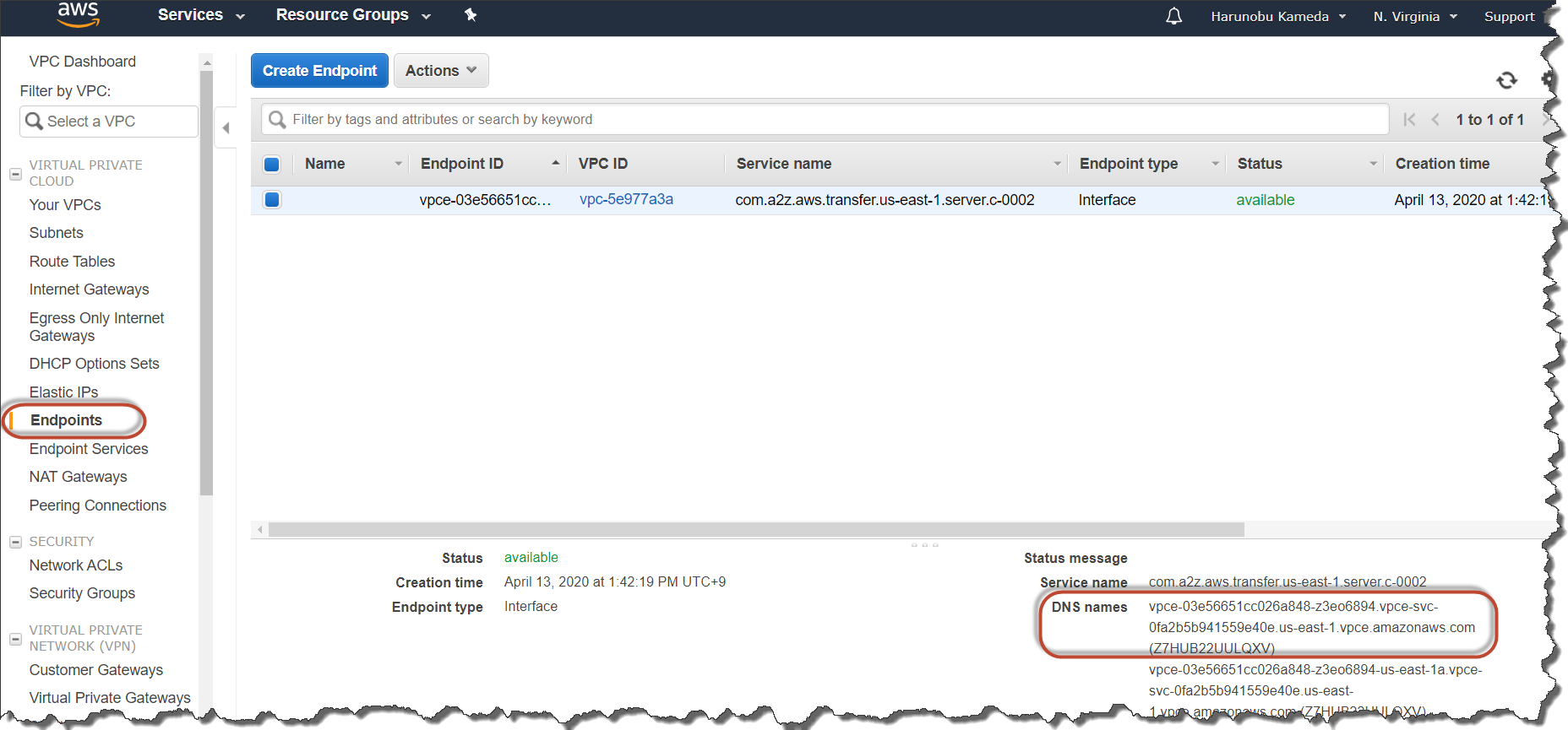 aws ftp server efs mount