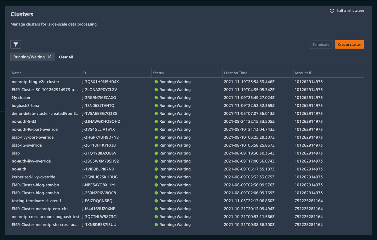 Connecting to an EMR Cluster from a SageMaker Studio Notebook