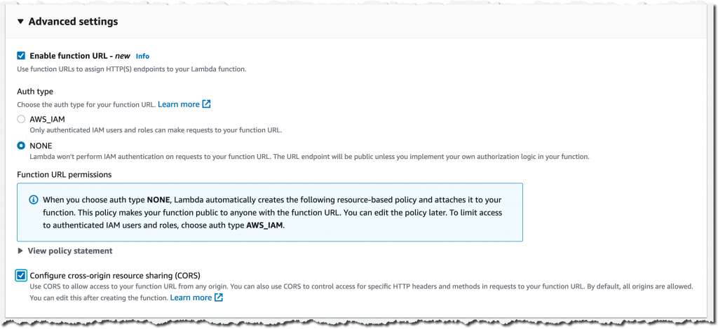 Announcing AWS Lambda Function URLs: Built-in HTTPS Endpoints for Single- Function Microservices