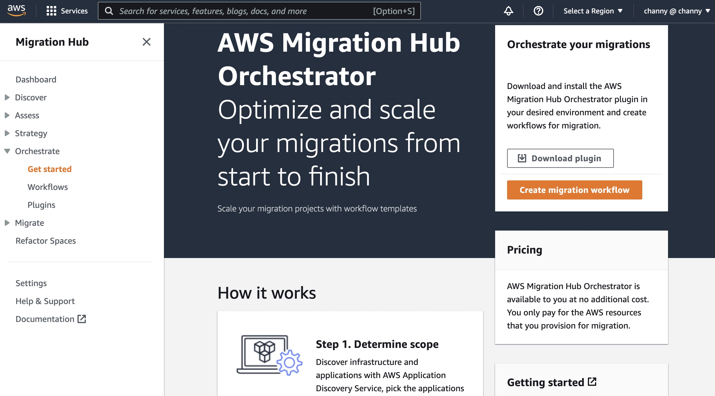 AWS Migration Hub Orchestrator: nueva capacidad de orquestación de migración con plantillas de flujo de trabajo personalizables | Servicios web de Amazon