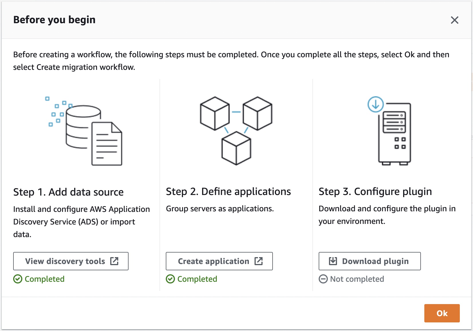 AWS Migration Hub Orchestrator: nueva capacidad de orquestación de migración con plantillas de flujo de trabajo personalizables | Servicios web de Amazon